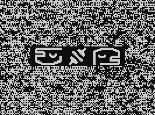 1-bit monochrome low-res image. it's some slightly stylized static, with a black rectangle in the center.



in the rectangle is some pixel art. from left to right: an upside-down lizard-dino head, smiling. the neck is seemingly extended parallel to the head. then, a standard plug disconnect icon. finally, a right-side-up lizard-dino head, frowning. the neck is seemingly extended perpendicular to the head.