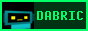 the text "dabric" in green next to dabric the robot.