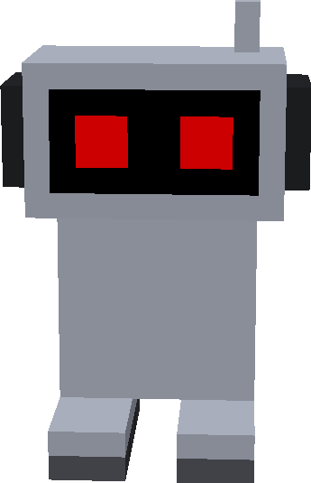 The robot, but with attachment slots on the side of the head and tracks that aren't only at the bottom of the feet.